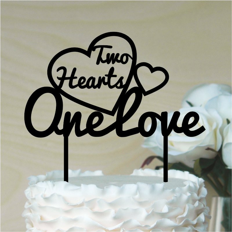 two hearts one love wedding