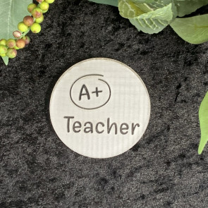 A+ Teacher Cookie Stamp