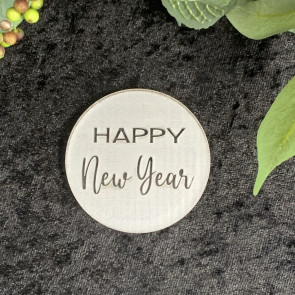 Happy New Year Cookie Stamp #1