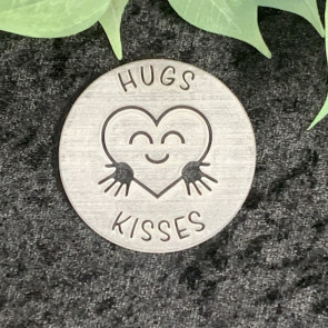 Hugs & Kisses Cookie Stamp