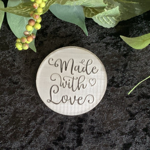 Made With Love Cookie Stamp