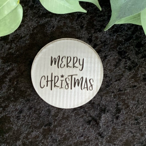 Merry Christmas Cookie Stamp #2