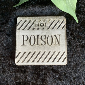 Not Poison Cookie Stamp
