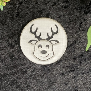 Rudolph Reindeer Cookie Stamp