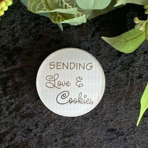 Sending Love & Cookies Cookie Stamp