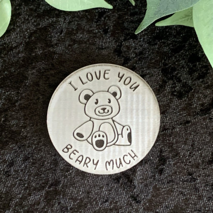 I Love You Beary Much Cookie Stamp