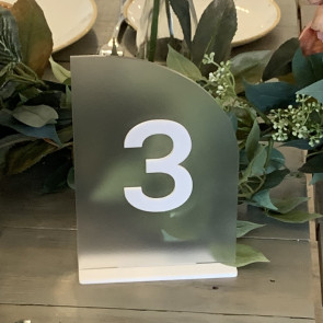 Table Numbers - Sail