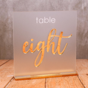 Font 5 Table Numbers - Rectangle