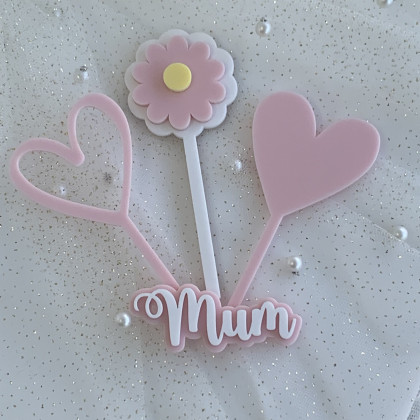 Mum Cupcake Charm Set