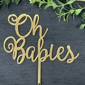 Oh Babies Cake topper #1