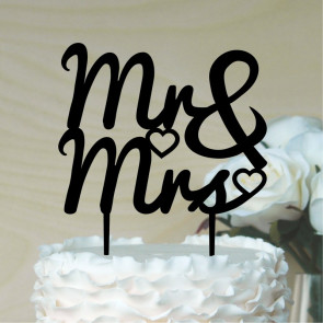 Mr & Mrs Cake Topper #8