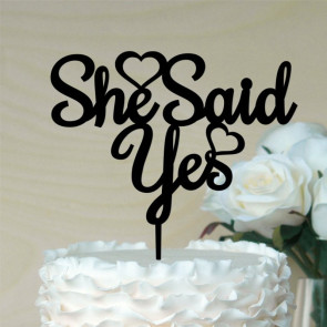 She said Yes