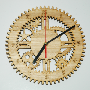 Gear & Cogs Wall Clock