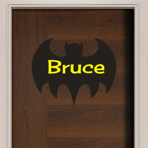 Batman Door Sign