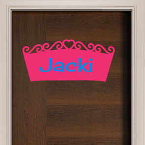 Princess Crown Door Sign