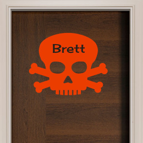 Skull #2 Door Sign