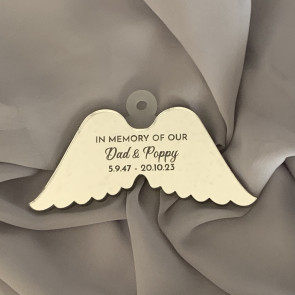 Angel Wing Ornament for Loved Ones Past