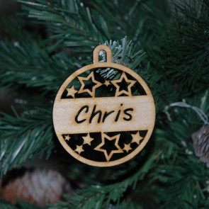 Christmas Bauble (Star pattern)